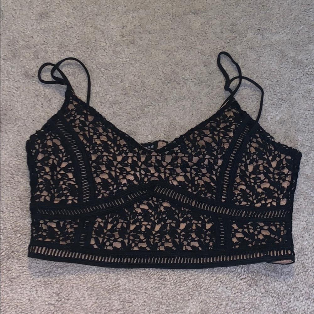 Black bralette